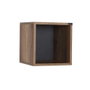 Hanah Home Estantería de Pared Nogal Claro